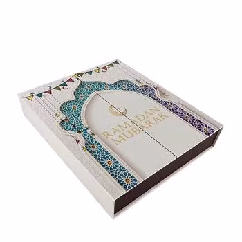Custom Design Paper Packaging Boxes Food Grade Chocolate Gift Holiday Gift 12 Days Christmas Counting Countdown Ramadan Advent Calendar Blind Box