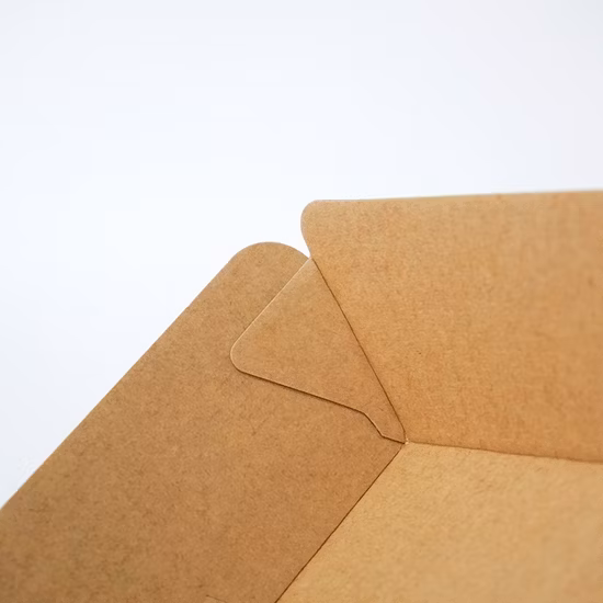 Boîte d'emballage en papier de restauration rapide personnalisée avec création de logo