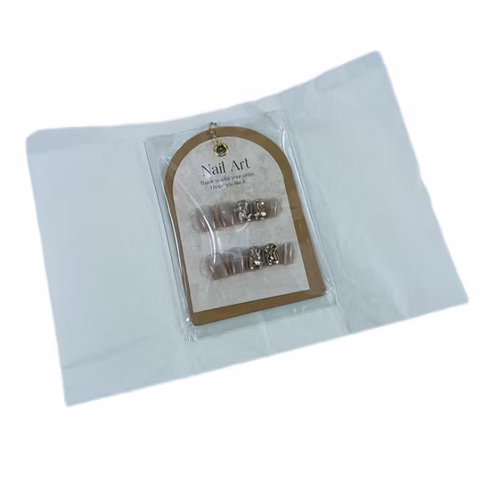 Presse personnalisée sur faux vernis à ongles papier emballage boîte-cadeau emballage boîte à ongles